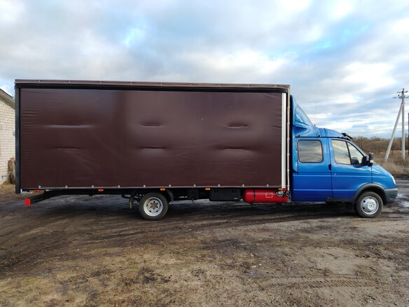 2007 ГАЗ ГАЗель (33023/330273) Фермер, синий, 1550000 рублей - вид 2
