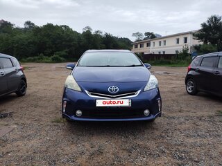 2013 Toyota Prius Alpha I (ZVW40/41), синий, 1100000 рублей, вид 3