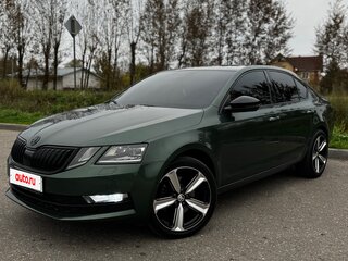 2019 Skoda Octavia III (A7) Рестайлинг, зелёный, 2179000 рублей, вид 3