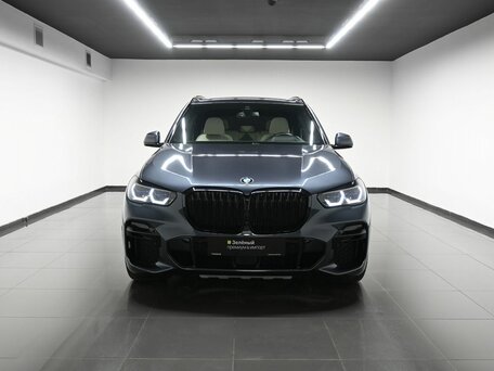 2021 BMW X5 40d IV (G05/G18), серый, 10800000 рублей, вид 2
