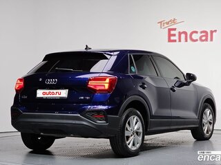 2023 Audi Q2 35 TDI I Рестайлинг, синий, 1870123 рублей, вид 2