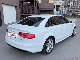 2014 Audi A4 IV (B8) Рестайлинг, белый, 1700000 рублей, вид 2