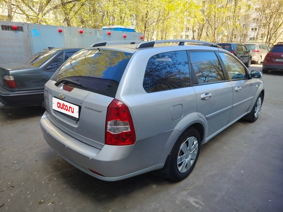 2007 Chevrolet Lacetti I, серый, 450000 рублей - вид 3