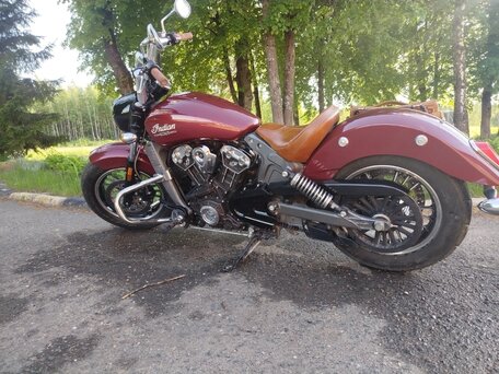 2015 Indian Scout, красный, 800000 рублей, вид 3