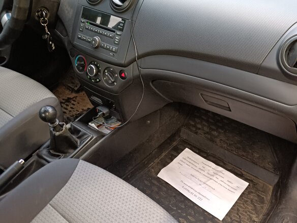 2008 Chevrolet Aveo I Рестайлинг, красный, 250000 рублей - вид 8