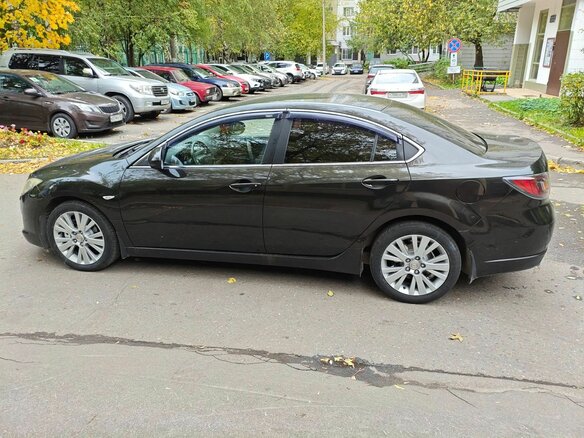 2008 Mazda 6 II (GH), чёрный, 718000 рублей - вид 7