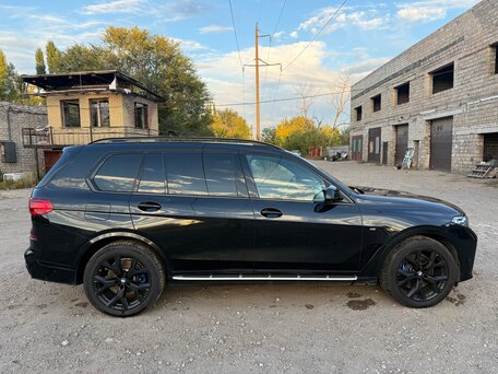 2021 BMW X7 40d I (G07), чёрный, 7350000 рублей, вид 3