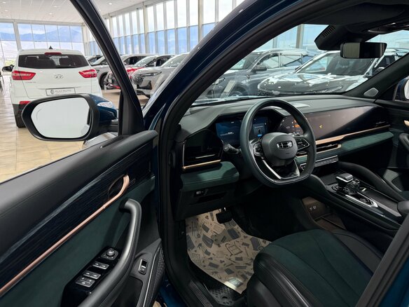 2023 Geely Monjaro (Xingyue L) I, синий - вид 9