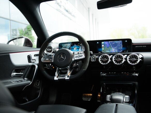 2021 Mercedes-Benz CLA AMG 45 AMG S II (C118, X118), красный, 3985000 рублей - вид 8
