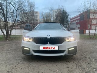 2018 BMW 5 серии 520d xDrive VII (G30/G31/G38), белый, 3350000 рублей, вид 2