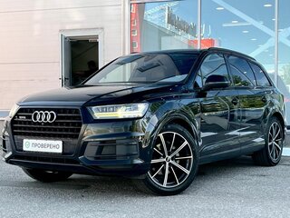 2019 Audi Q7 II (4M), чёрный, 4356000 рублей, вид 1
