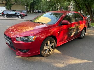 2008 Mitsubishi Lancer X, красный, 850000 рублей, вид 1