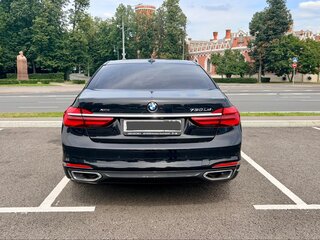 2017 BMW 7 серии 730d xDrive VI (G11/G12), чёрный, 3500000 рублей, вид 5