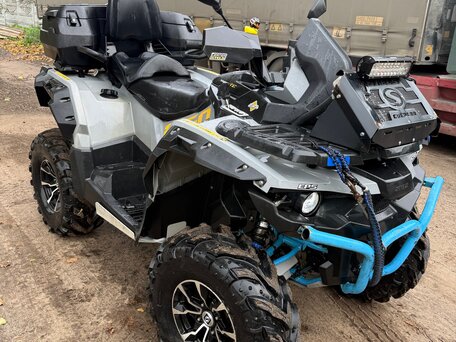 2022 Stels ATV-850 Guepard Trophy, серебристый, 900000 рублей, вид 2