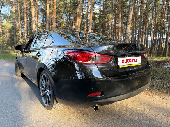 2015 Mazda 6 III (GJ) Рестайлинг, чёрный, 2100000 рублей - вид 8