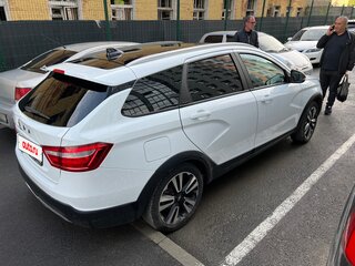 2021 Lada (ВАЗ) Vesta SW I, белый, 1200000 рублей, вид 4
