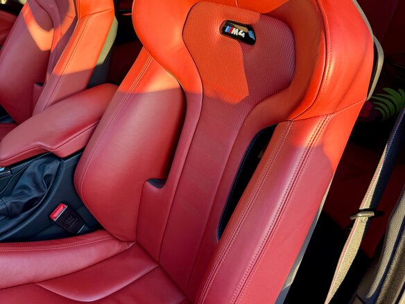 2019 BMW M4 Competition Package F82/F83 Рестайлинг, красный, 7900000 рублей - вид 12