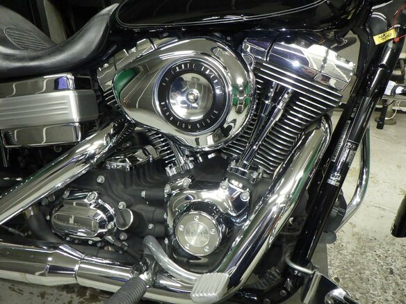 2012 Harley-Davidson Dyna Low Rider, чёрный, 747000 рублей - вид 6