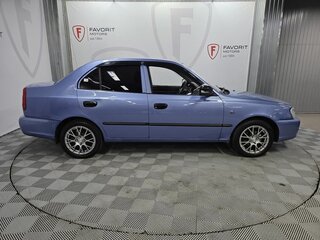 2006 Hyundai Accent ТагАЗ II, фиолетовый, 275000 рублей, вид 4