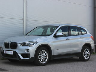 2017 BMW X1 18i sDrive II (F48), серебристый, 1830000 рублей, вид 5