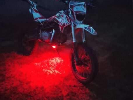 2024 Kayo Basic YX140EM, красный, 72000 рублей, вид 2