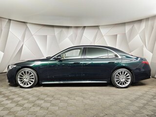 2021 Mercedes-Benz S-Класс 450 Long 4MATIC VII (W223), зелёный, 9255000 рублей, вид 5