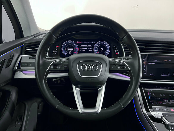 2019 Audi Q7 45 TDI II (4M) Рестайлинг, чёрный, 5699000 рублей - вид 8