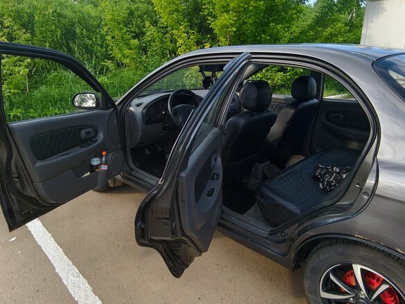 2006 Kia Spectra I Рестайлинг 2, серый, 260000 рублей - вид 10