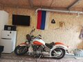 2001 Yamaha XVS1100, белый, 590000 рублей