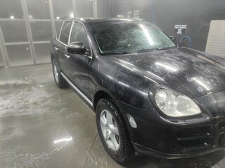 2004 Porsche Cayenne I (955), чёрный, 900000 рублей, вид 4