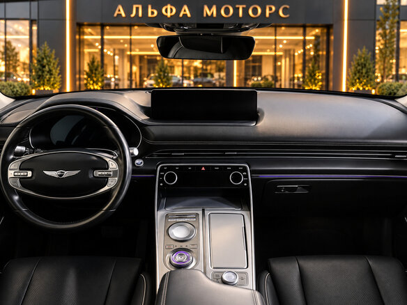 2021 Genesis GV80 I, чёрный, 4990000 рублей - вид 5