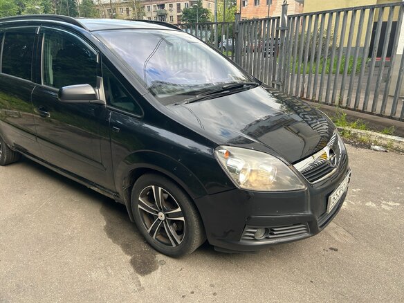 2006 Opel Zafira B, чёрный, 355000 рублей - вид 5