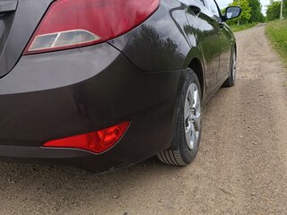 2015 Hyundai Solaris I Рестайлинг, коричневый, 859000 рублей, вид 5