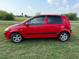 2007 Hyundai Getz I Рестайлинг, красный, 550000 рублей, вид 4