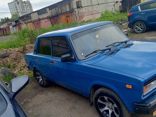 2007 Lada (ВАЗ) 2107, синий, 200000 рублей, вид 4