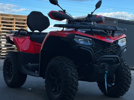 2026 CFMoto CFORCE 520 L, красный, 669000 рублей, вид 2