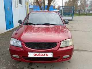 2005 Hyundai Accent ТагАЗ II, красный, 485000 рублей, вид 1