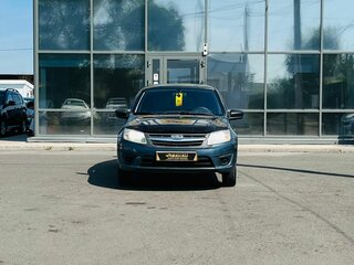 2014 Lada (ВАЗ) Granta I, синий, 409000 рублей, вид 3