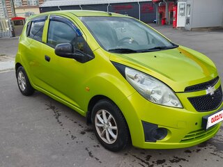 2012 Chevrolet Spark III, зелёный, 850000 рублей, вид 2