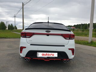 2017 Kia Rio IV, белый, 1100000 рублей, вид 4