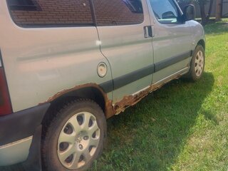 2003 Peugeot Partner I Рестайлинг, серый, 170000 рублей, вид 1