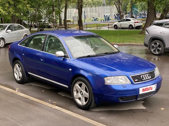 1998 Audi A6 II (C5), синий - вид 7