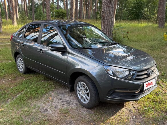 2024 Lada (ВАЗ) Granta Euro-2 I Рестайлинг, серый, 870000 рублей - вид 3