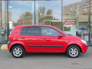 2006 Hyundai Getz I Рестайлинг, красный, 460000 рублей, вид 4