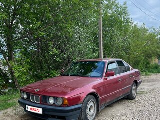 1991 BMW 5 серии 520i III (E34), красный, 205000 рублей, вид 1