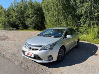 2012 Toyota Avensis III Рестайлинг, серебристый, 1000000 рублей, вид 1