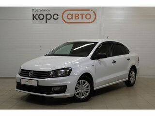 2016 Volkswagen Polo V Рестайлинг, белый, 871200 рублей, вид 1