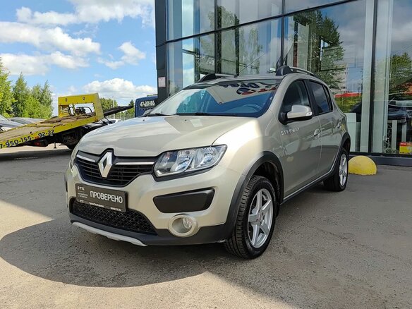 2017 Renault Sandero Stepway II, бежевый