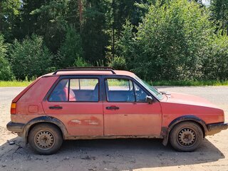 1984 Volkswagen Golf II, красный, 90000 рублей, вид 3