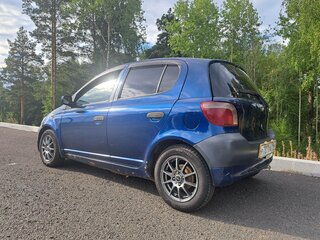 2001 Toyota Vitz I (P10), синий, 250000 рублей, вид 3